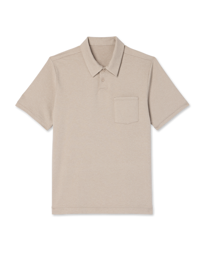 Short Sleeve Ponto Performance Polo Dark Salt Heather | Vuori sale - US 3554
