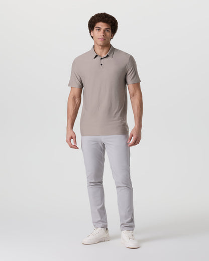 Strato Tech Polo Men's Mocha Heather Polo | Vuori for sale - US 8021