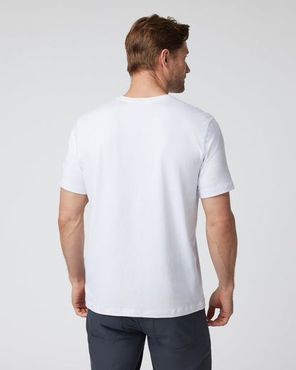 Short Sleeve Ever Henley Men's White Henley T Shirt | Vuori discount - US 3919