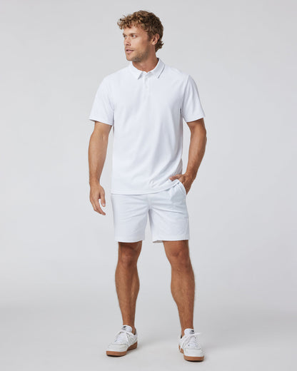 Gamepoint Polo Men's White Tennis Shirt | Vuori shop - US 7356