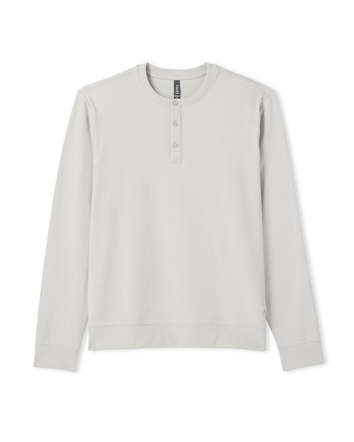 Men's Long Sleeve Coronado Henley - Relaxed Salt Heather | Vuori sale - US 6303