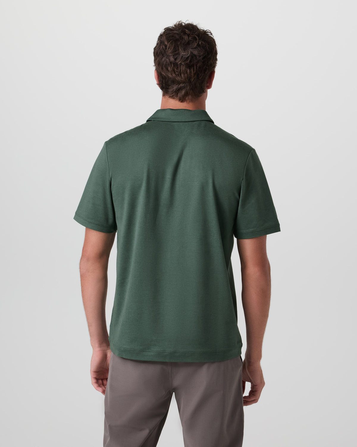 Short Sleeve Ponto Performance Polo Marsh Heather | Vuori for sale - US 9179