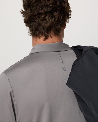 Short Sleeve Viewpoint Polo 2.0 Men's Cavern Grey Shirt | Vuori discount - US 3824