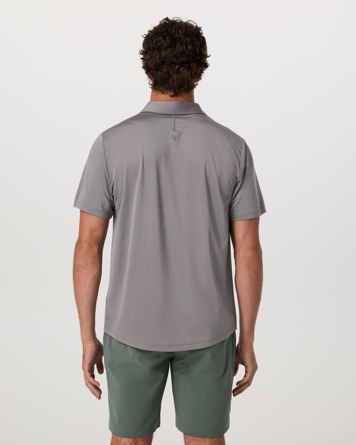 Short Sleeve Viewpoint Polo 2.0 Men's Cavern Grey Shirt | Vuori discount - US 3824