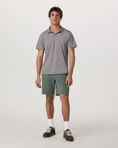 Short Sleeve Viewpoint Polo 2.0 Men's Cavern Grey Shirt | Vuori discount - US 3824