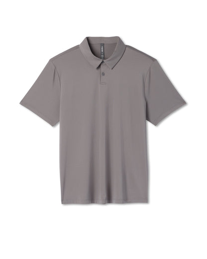 Short Sleeve Viewpoint Polo 2.0 Men's Cavern Grey Shirt | Vuori discount - US 3824