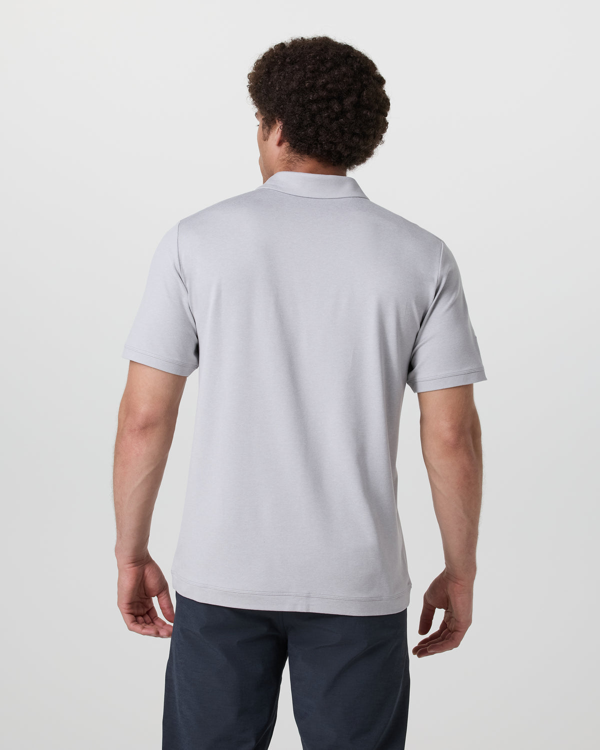 Short Sleeve Ponto Performance Polo Frost Grey Heather | Vuori sale - US 8299