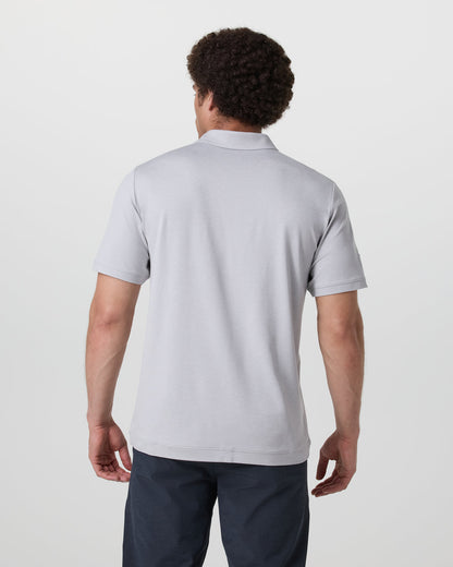 Short Sleeve Ponto Performance Polo Frost Grey Heather | Vuori sale - US 8299