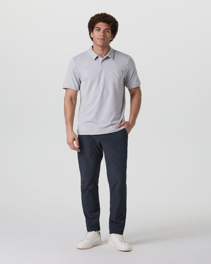 Short Sleeve Ponto Performance Polo Frost Grey Heather | Vuori sale - US 8299