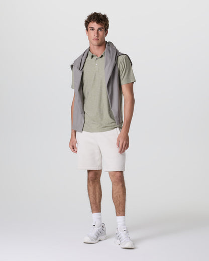 Strato Tech Polo Men's Agave Green Heather Polo | Vuori onsale - US 7791