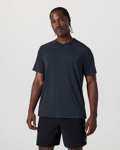 Short Sleeve Viewpoint Henley Navy | Vuori outlet - US 3873
