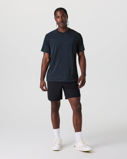 Short Sleeve Viewpoint Henley Navy | Vuori outlet - US 3873