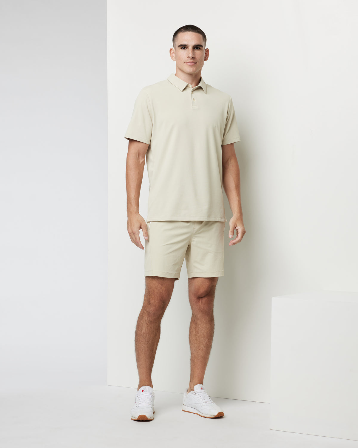Gamepoint Polo Men's Cashew Tennis Polo | Vuori shop - US 6006