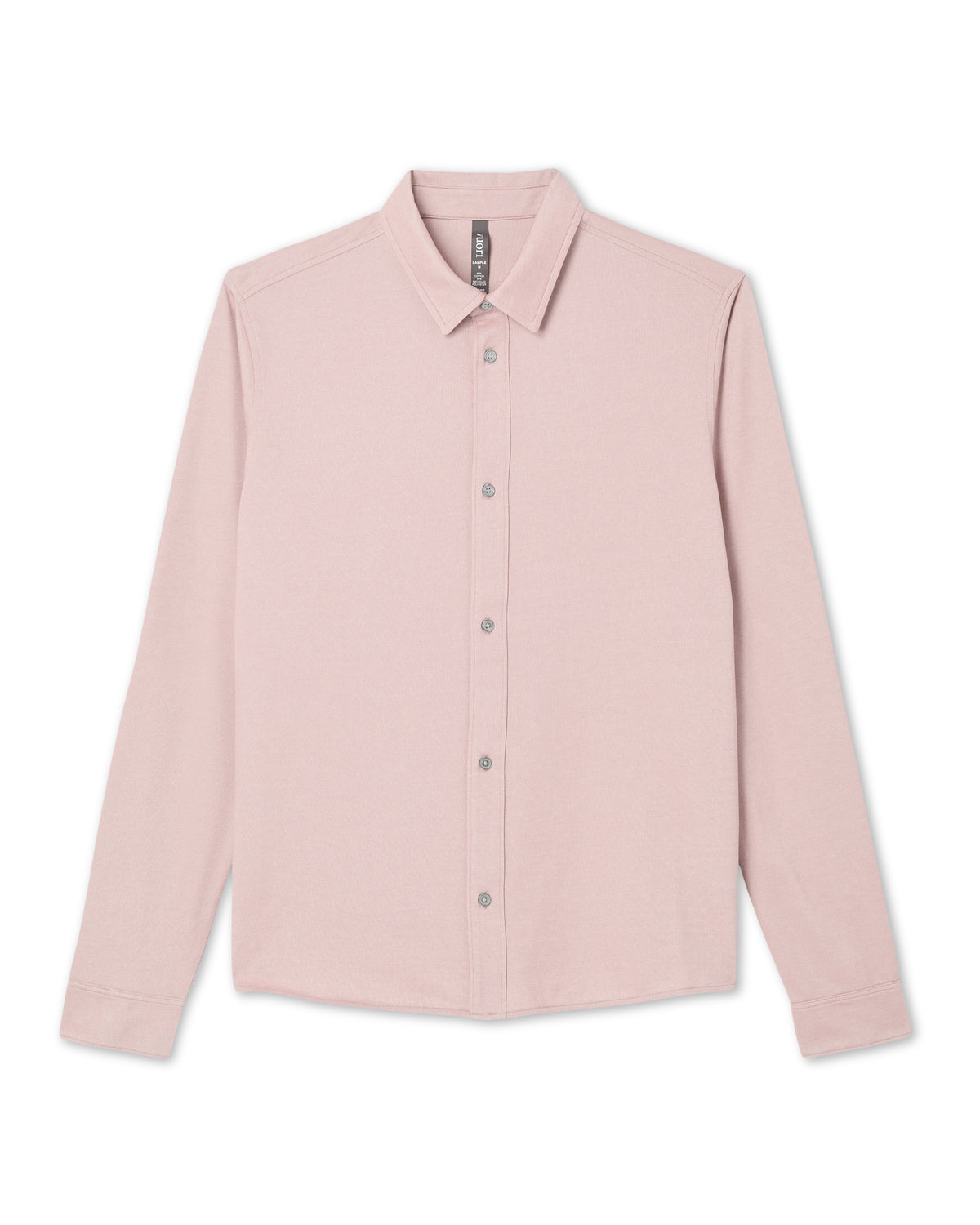 Long Sleeve Knit Oxford Button Down - Classic Fit Mauve | Vuori for sale - US 4311