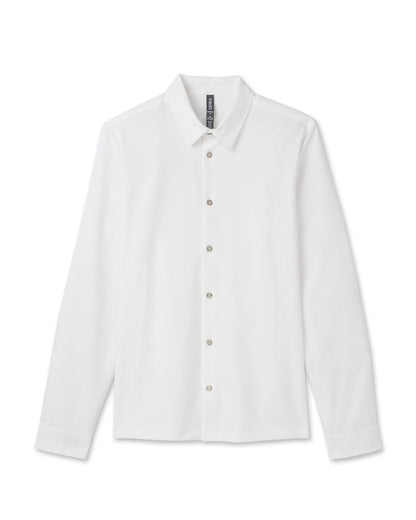 Long Sleeve Manhattan Button Down Men's White Shirt | Vuori sale - US 6545