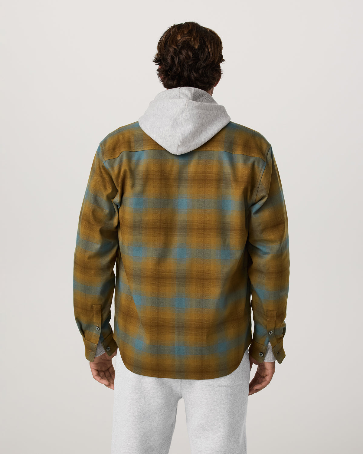 Long Sleeve Flannel Button Down Men's Bluegrass Shirt | Vuori shop - US 4641