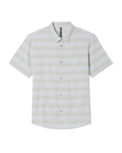 Men's Short Sleeve Plaid Button Down Shirt Sandalwood | Vuori onsale - US 1958