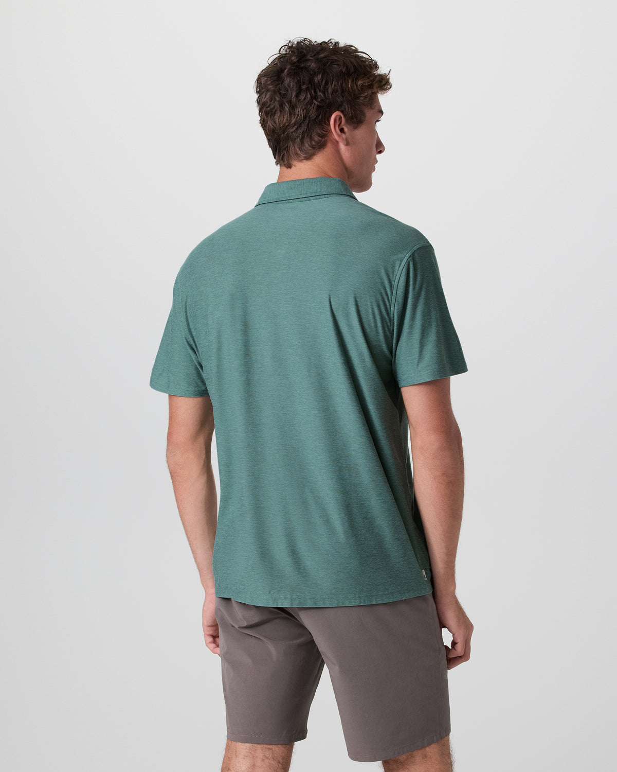 Short Sleeve Strato Button Down Bluegrass Heather | Vuori outlet - US 5530