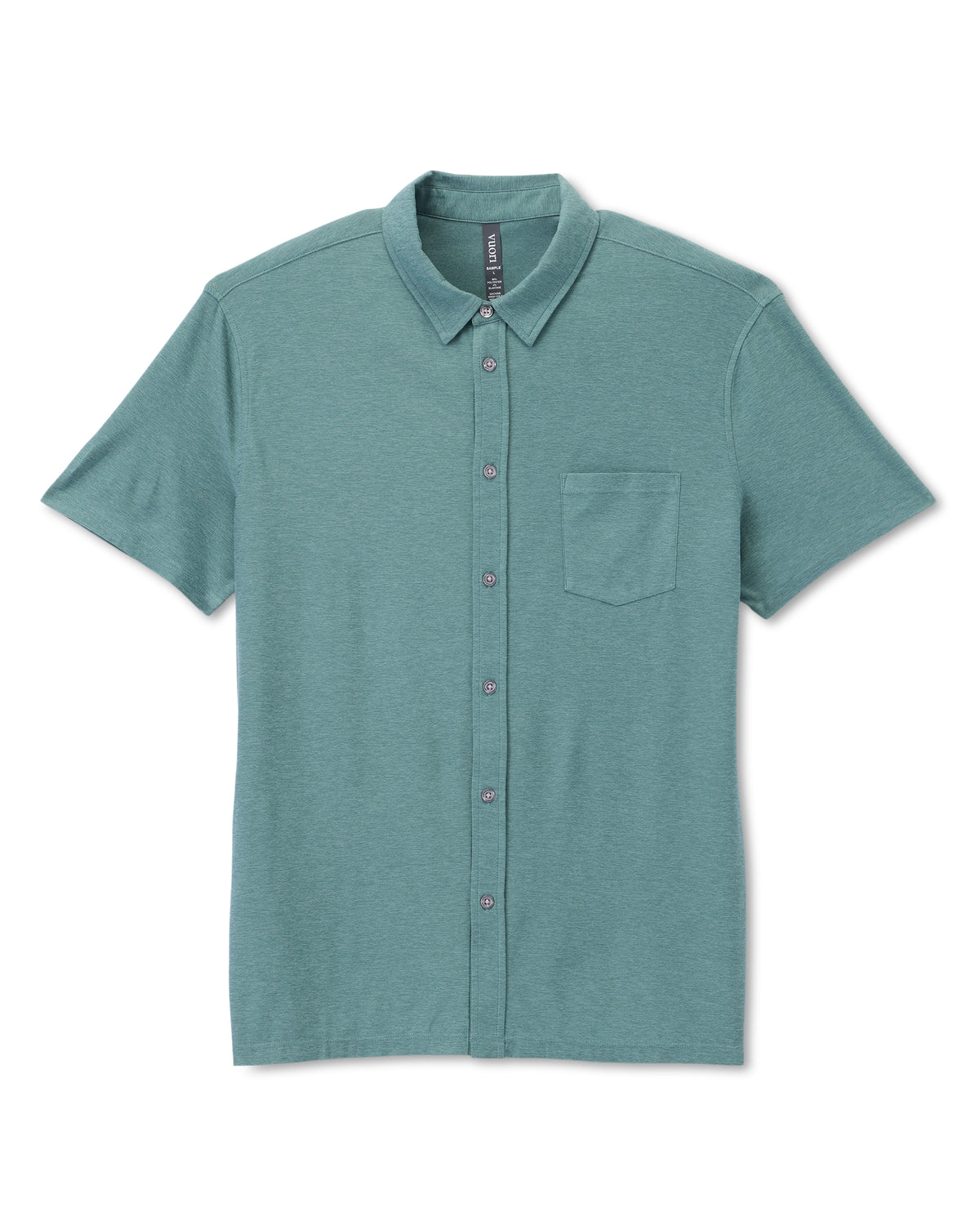 Short Sleeve Strato Button Down Bluegrass Heather | Vuori outlet - US 5530