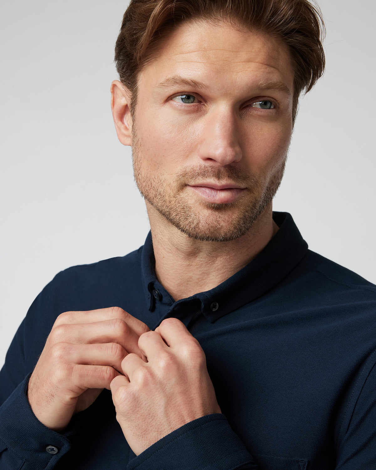 Long Sleeve Ace Button-Down Ink | Vuori for sale - US 1005