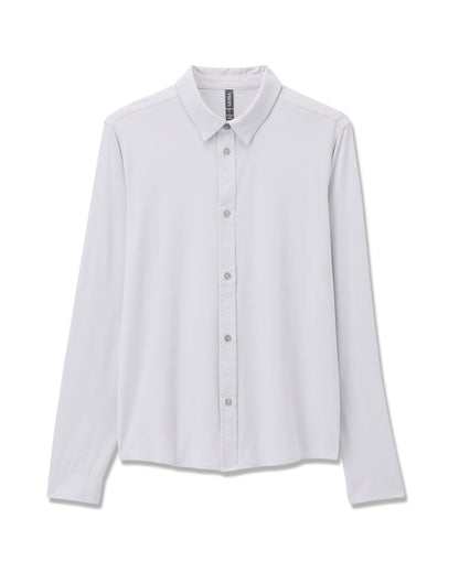 Long Sleeve TravelLite Button Down Frost Grey | Vuori shop - US 8589