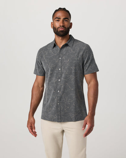 Short Sleeve Bridge Button Down Men's Root Shirt | Vuori online - US 3170
