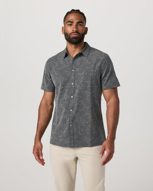 Short Sleeve Bridge Button Down Men's Root Shirt | Vuori online - US 3170