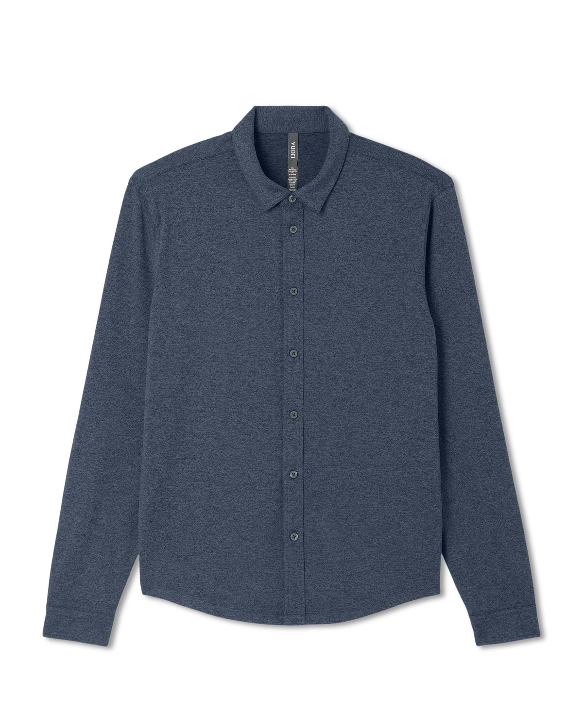 Men's Long Sleeve Ponto Button Down Azure Heather | Vuori discount - US 5698
