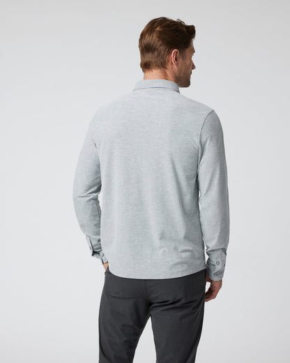 Long Sleeve Ace Button-Down Grey Button Down Shirt | Vuori sale - US 9514