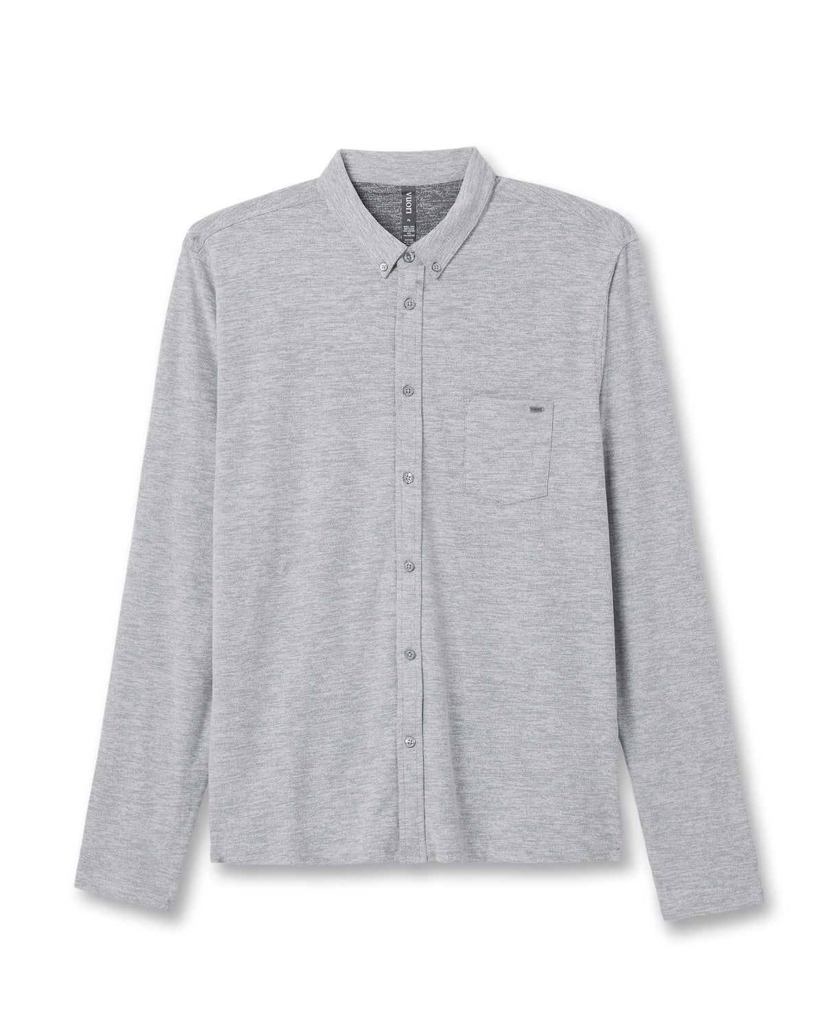 Long Sleeve Ace Button-Down Grey Button Down Shirt | Vuori sale - US 9514