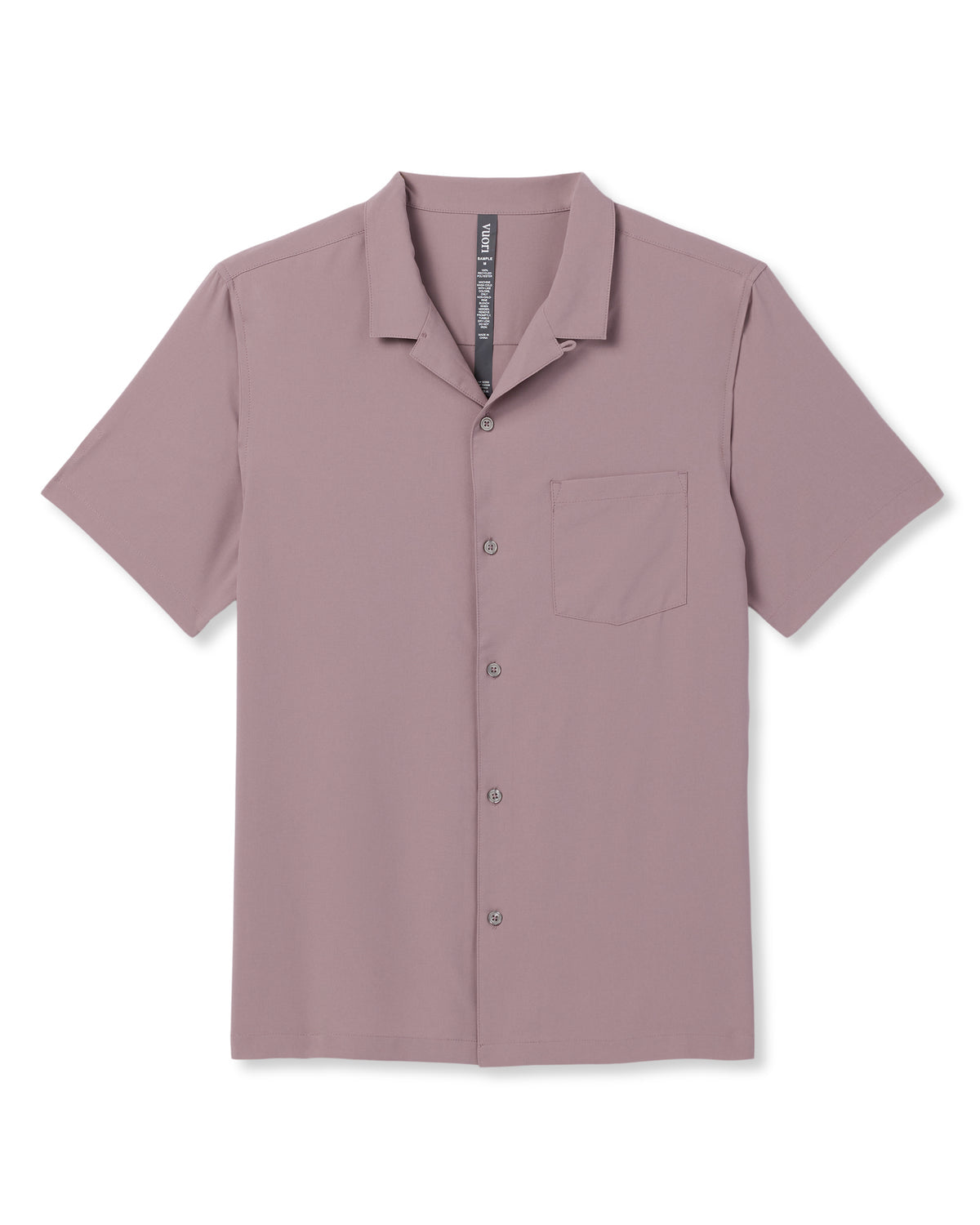 Seaport Button Down Men's Dark Umber Short Sleeve | Vuori onsale - US 5720