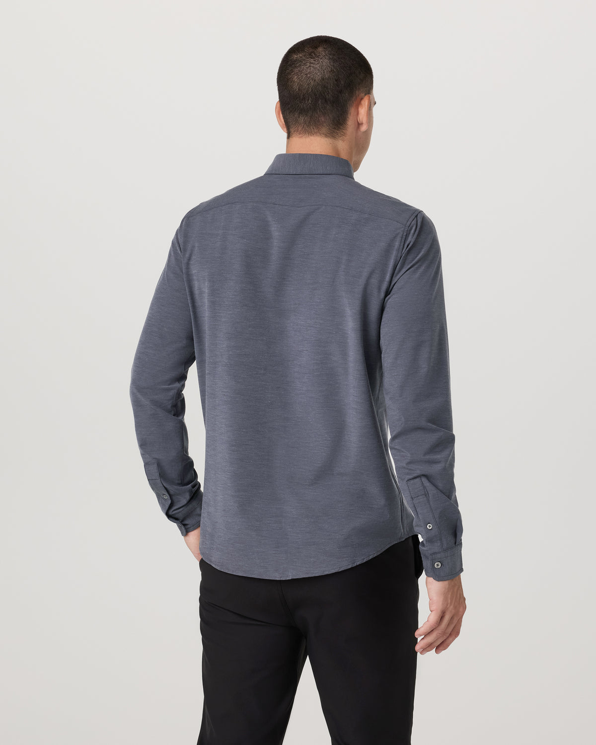 Long Sleeve Bridge Button Down Men's Moonlight Shirt | Vuori for sale - US 1197
