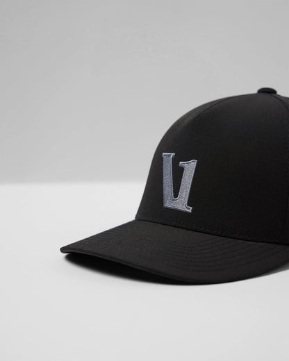 Magnitude Hat Black Adjustable Snapback | Vuori outlet - US 3842