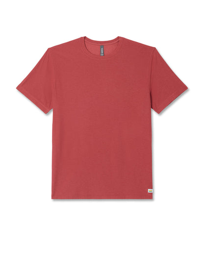 Strato Tech Tee Men's Fire Heather Performance Shirt | Vuori sale - US 5544