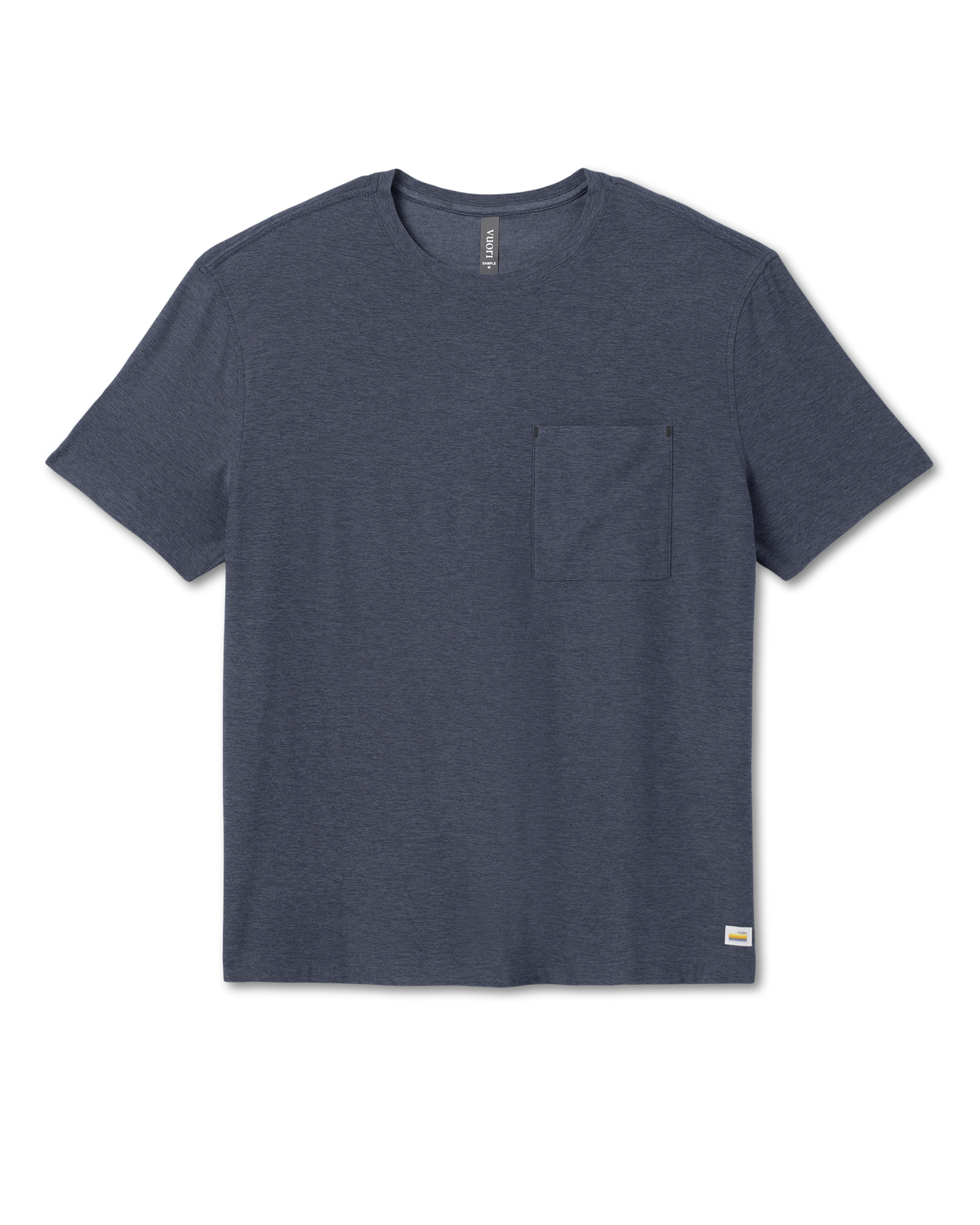 Short Sleeve Strato Pocket Tee-Relaxed Fit Dark Azure Heather | Vuori onsale - US 4036