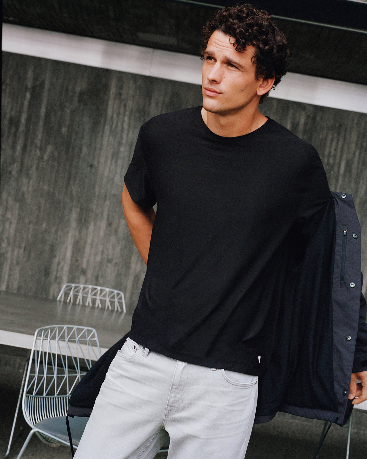 Strato Tech Tee Men's Black Quick Dry T Shirt | Vuori shop - US 1865