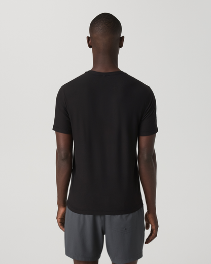 Strato Tech Tee Men's Black Quick Dry T Shirt | Vuori shop - US 1865