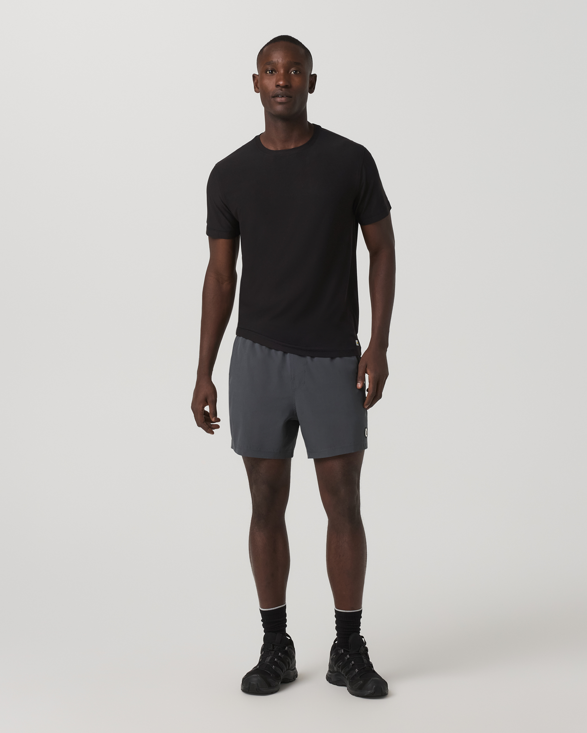 Strato Tech Tee Men's Black Quick Dry T Shirt | Vuori shop - US 1865