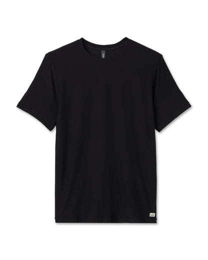 Strato Tech Tee Men's Black Quick Dry T Shirt | Vuori shop - US 1865
