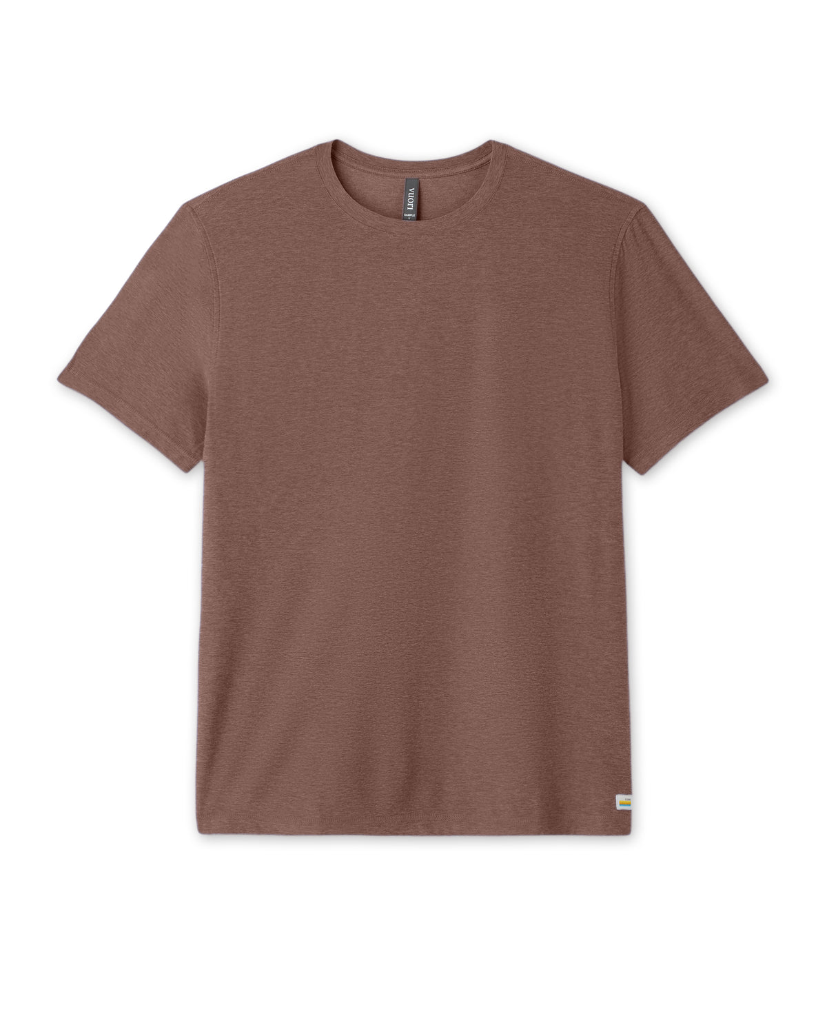 Strato Tech Tee Men's Sable Heather Performance T-Shirt | Vuori sale - US 3661