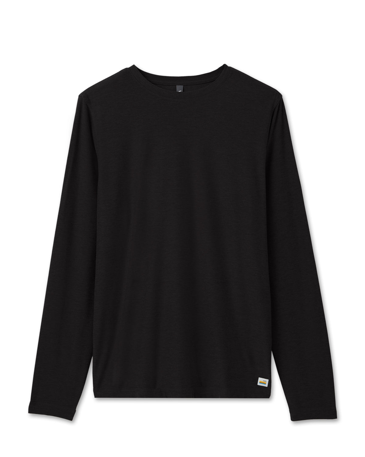 Long Sleeve Strato Tech Tee Men's Black Shirt | Vuori shop - US 6517