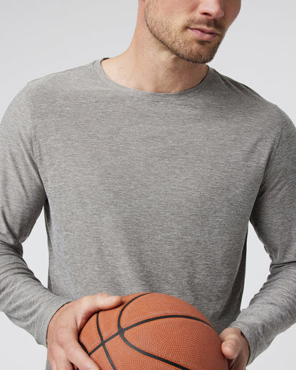 Long-Sleeve Strato Tech Tee Heather Grey Shirt | Vuori onsale - US 9765
