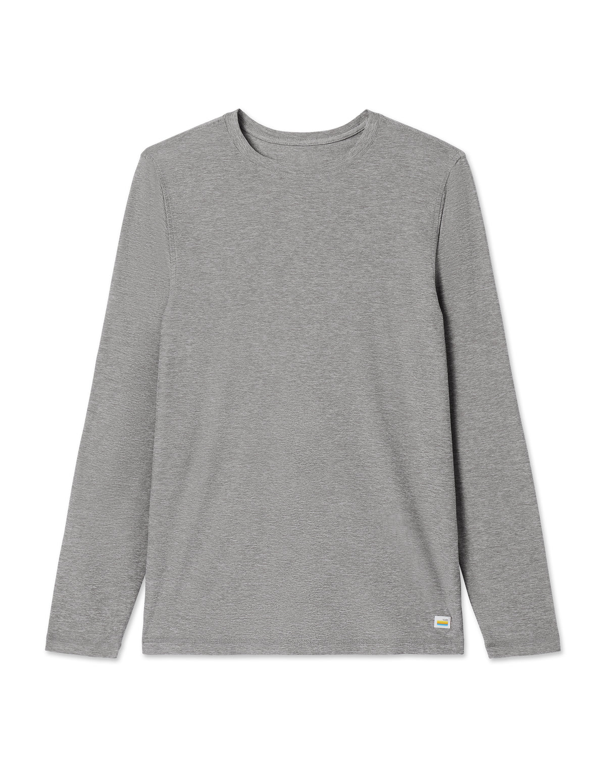Long-Sleeve Strato Tech Tee Heather Grey Shirt | Vuori onsale - US 9765
