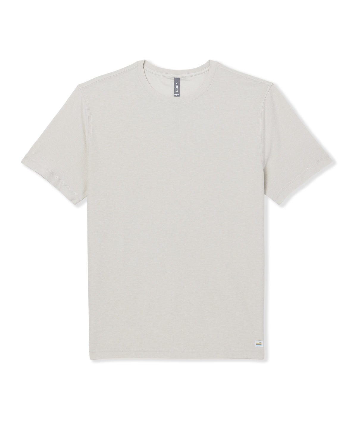Strato Tech Tee Men's Mushroom Heather T-Shirt | Vuori for sale - US 8018