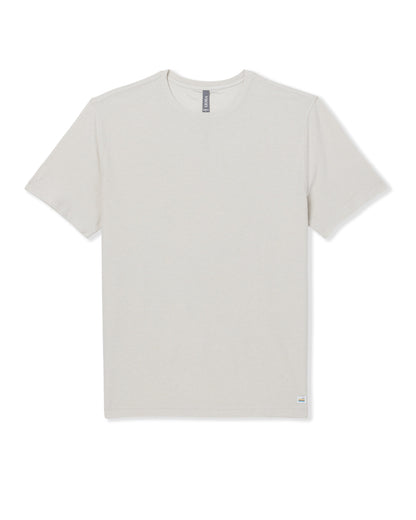 Strato Tech Tee Men's Mushroom Heather T-Shirt | Vuori for sale - US 8018