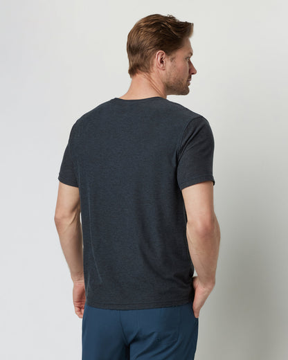 Strato Tech Tee Men's Charcoal Moisture Wicking Shirt | Vuori online - US 9454