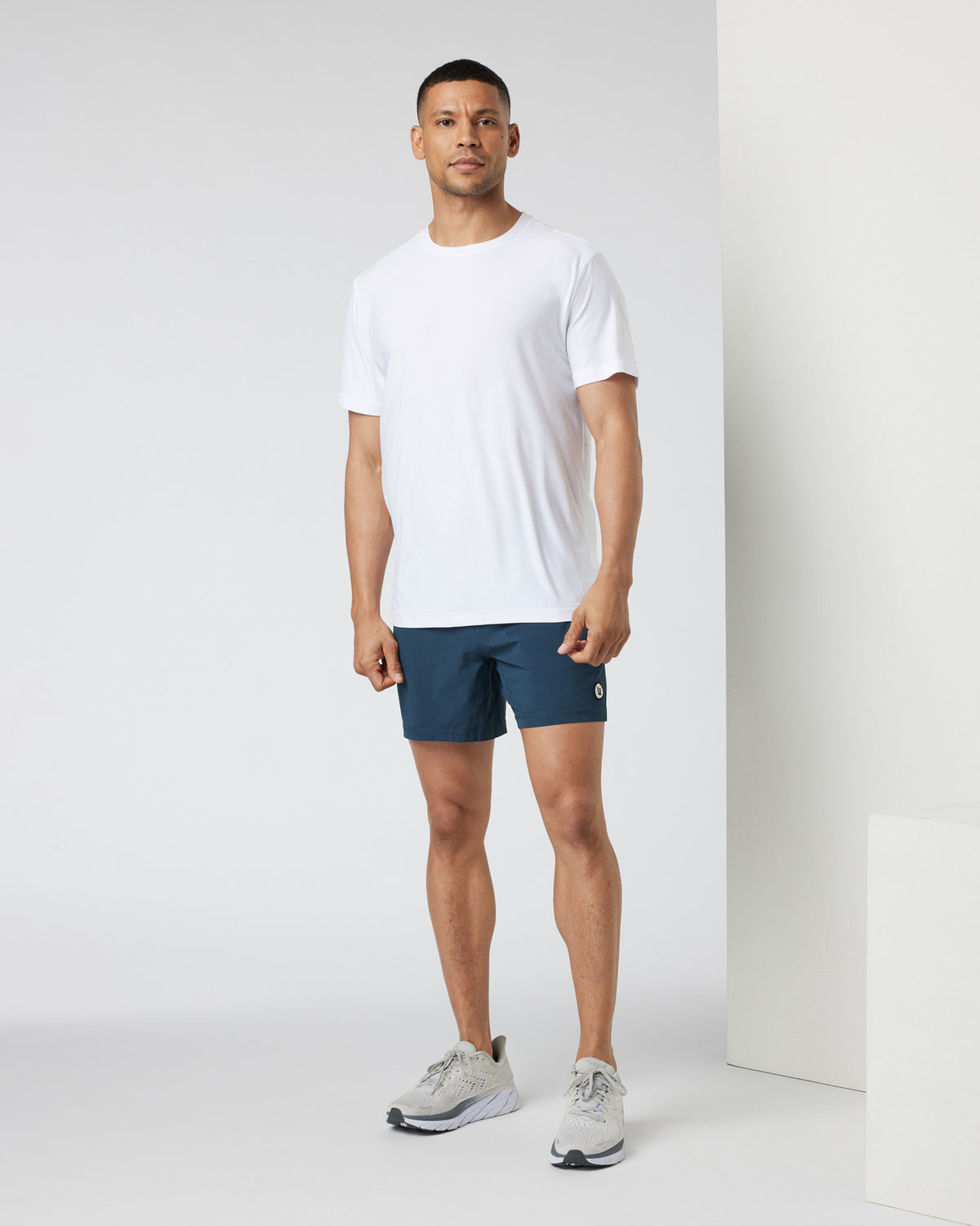Strato Tech Tee Men's White Tech Shirt | Vuori outlet - US 3862