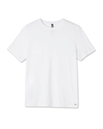 Strato Tech Tee Men's White Tech Shirt | Vuori outlet - US 3862