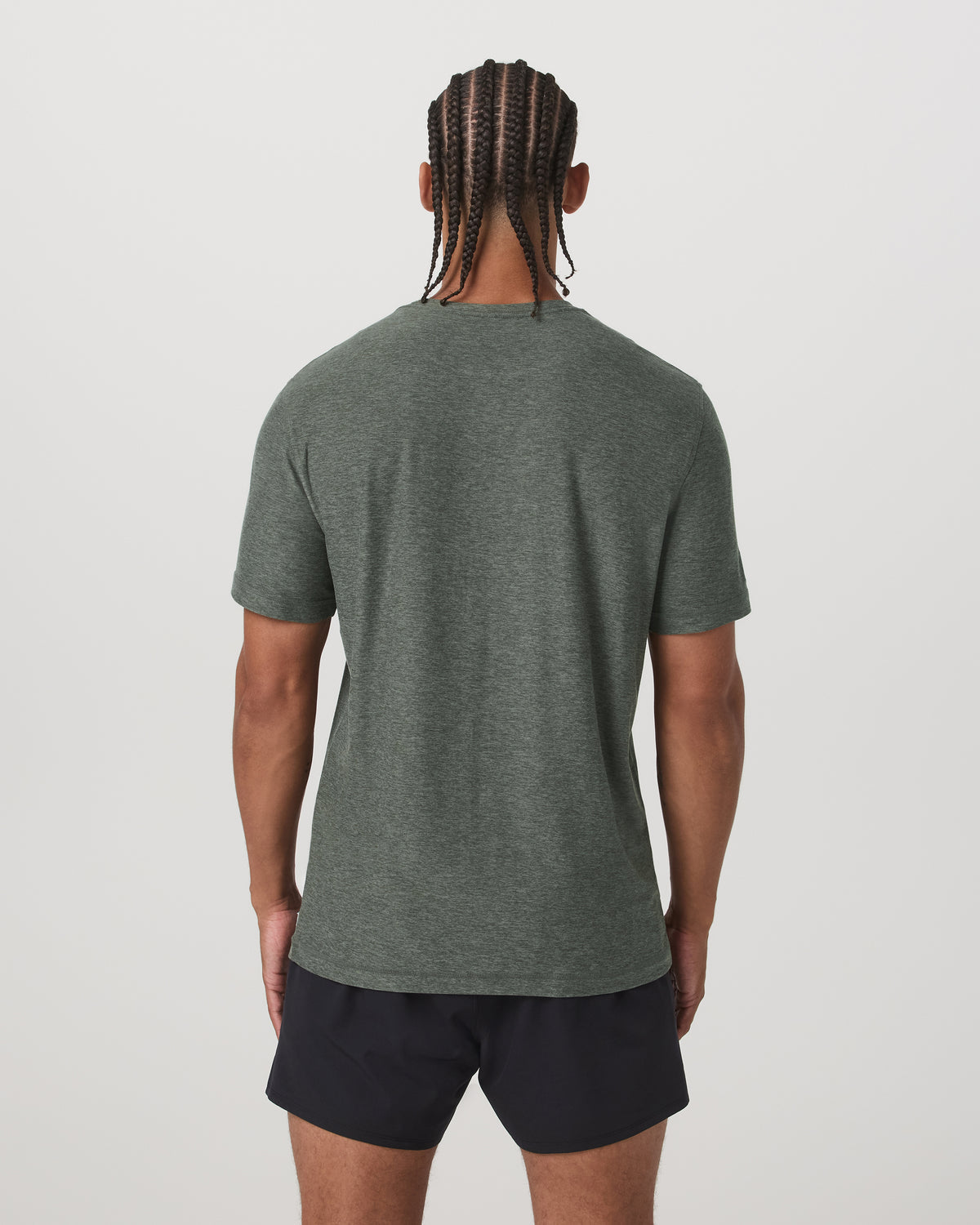 Strato Tech Tee Men's River Rock Heather T-Shirt | Vuori sale - US 5165