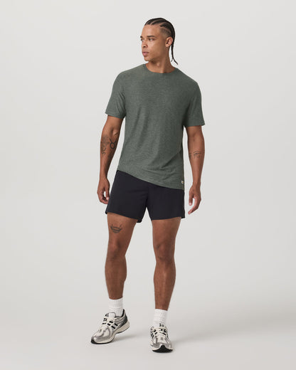 Strato Tech Tee Men's River Rock Heather T-Shirt | Vuori sale - US 5165
